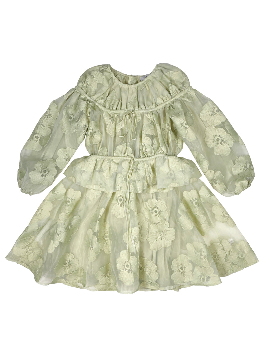 TESSA DRESS GREEN
