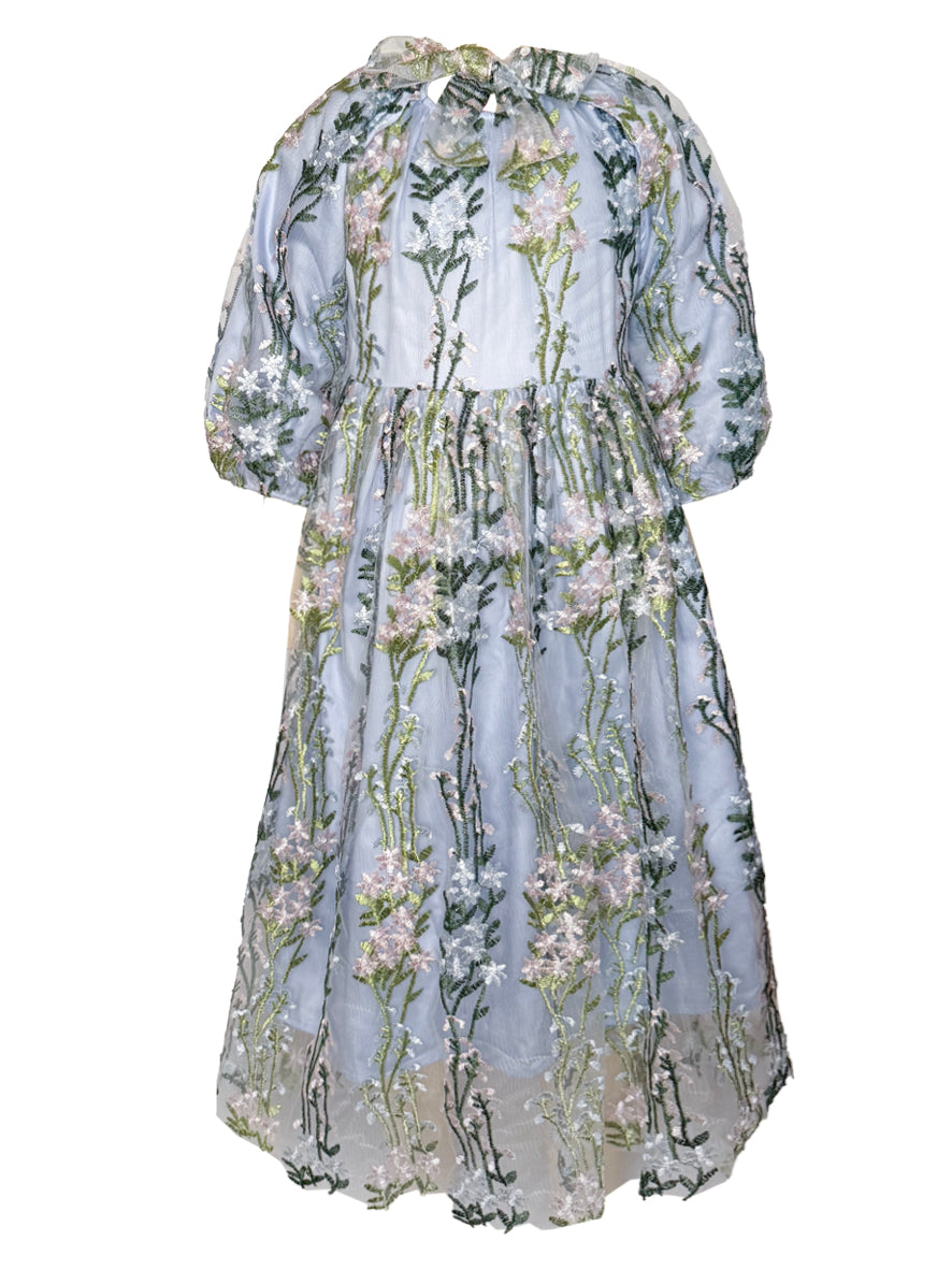 MINA DRESS BLUE
