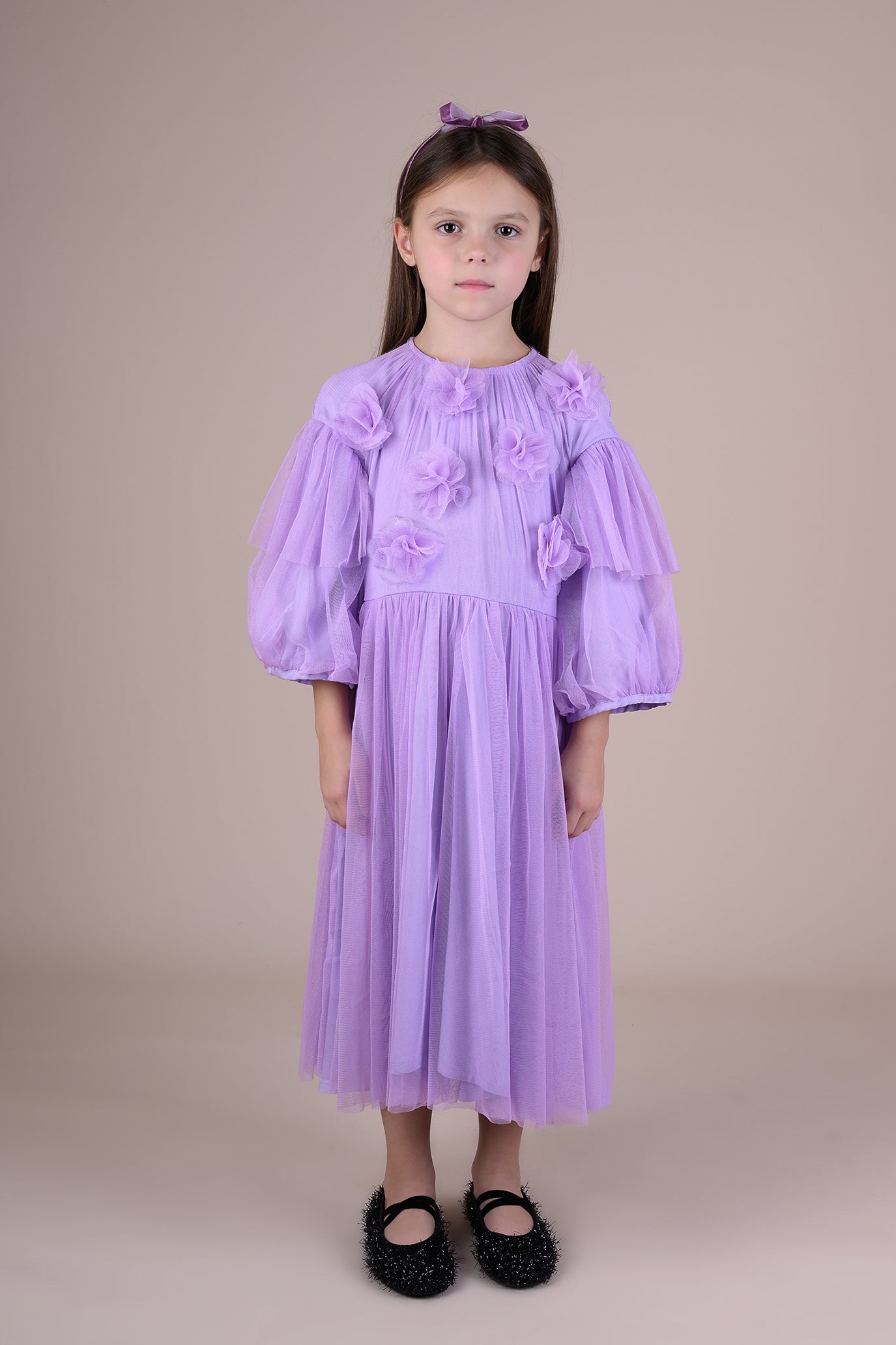 TABITHA DRESS LILAC