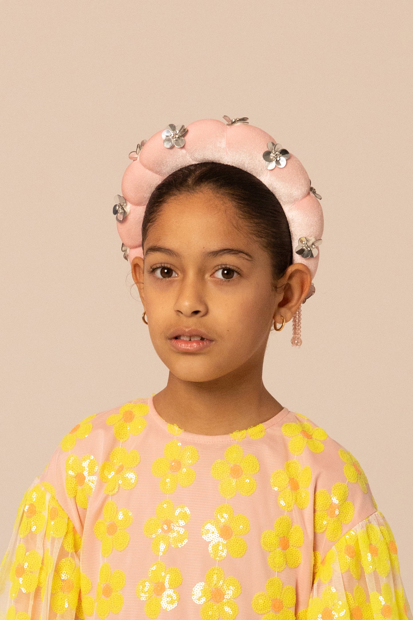 FLORA HAIR BAND PINK