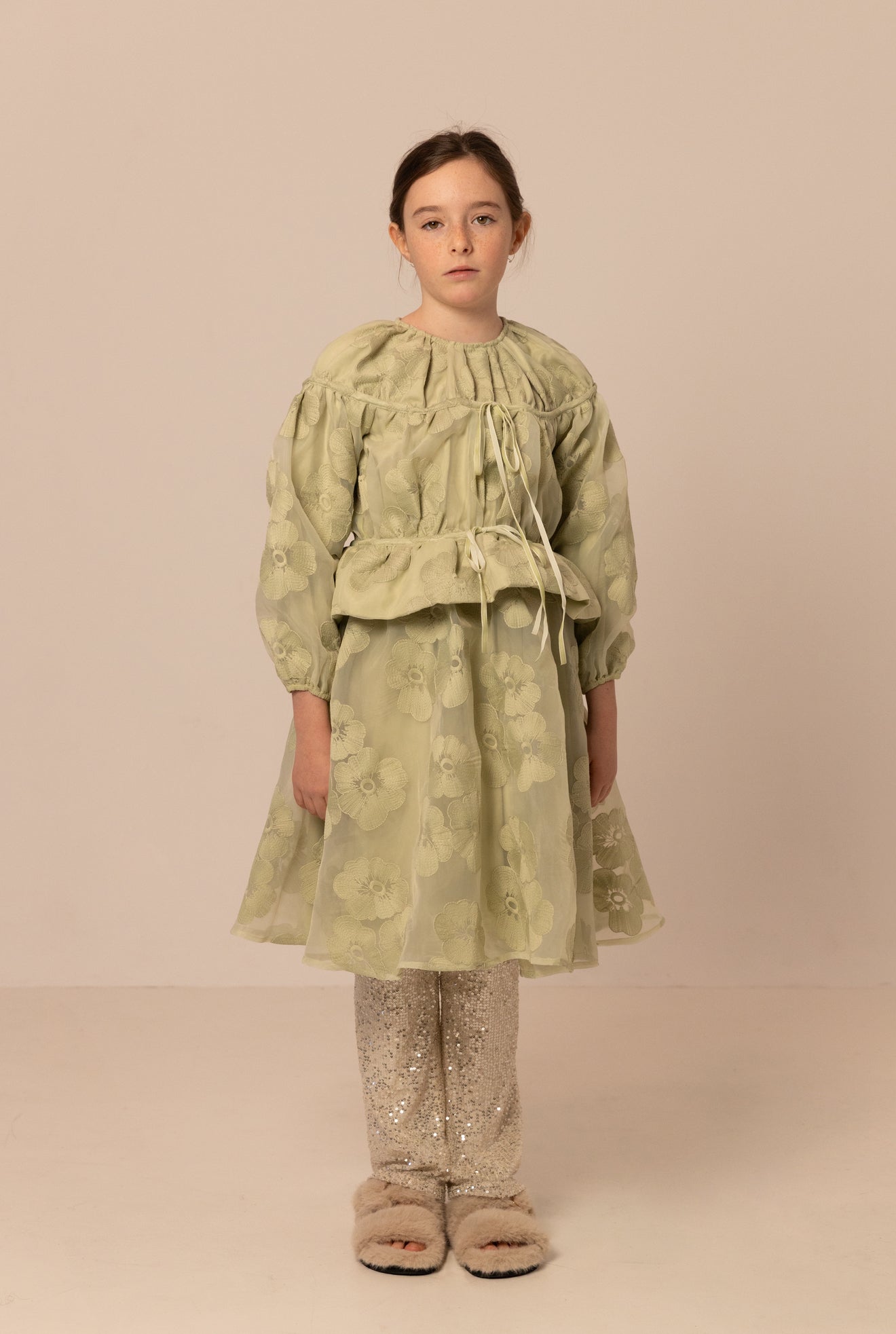 TESSA DRESS GREEN