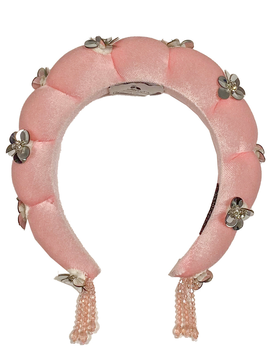 FLORA HAIR BAND PINK