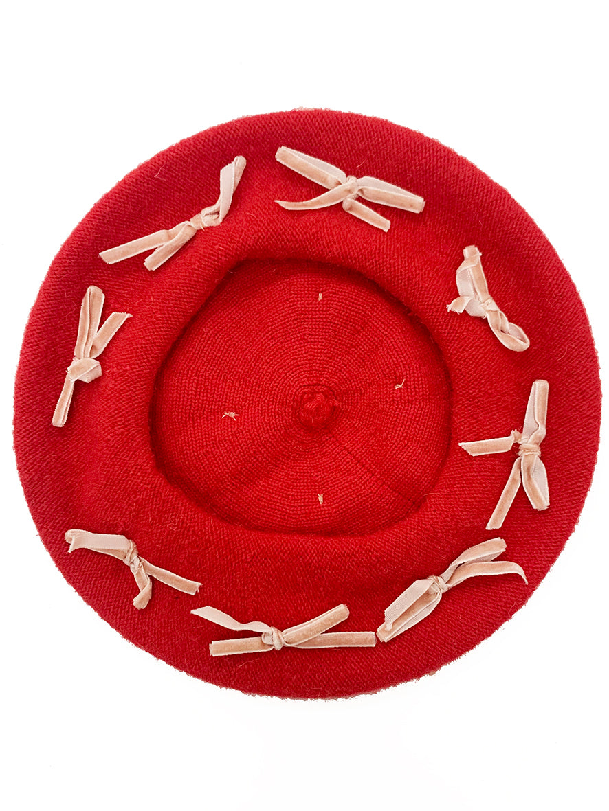SUSIE BERET RED