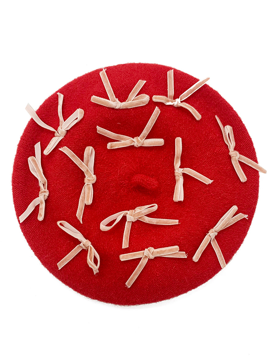 SUSIE BERET RED