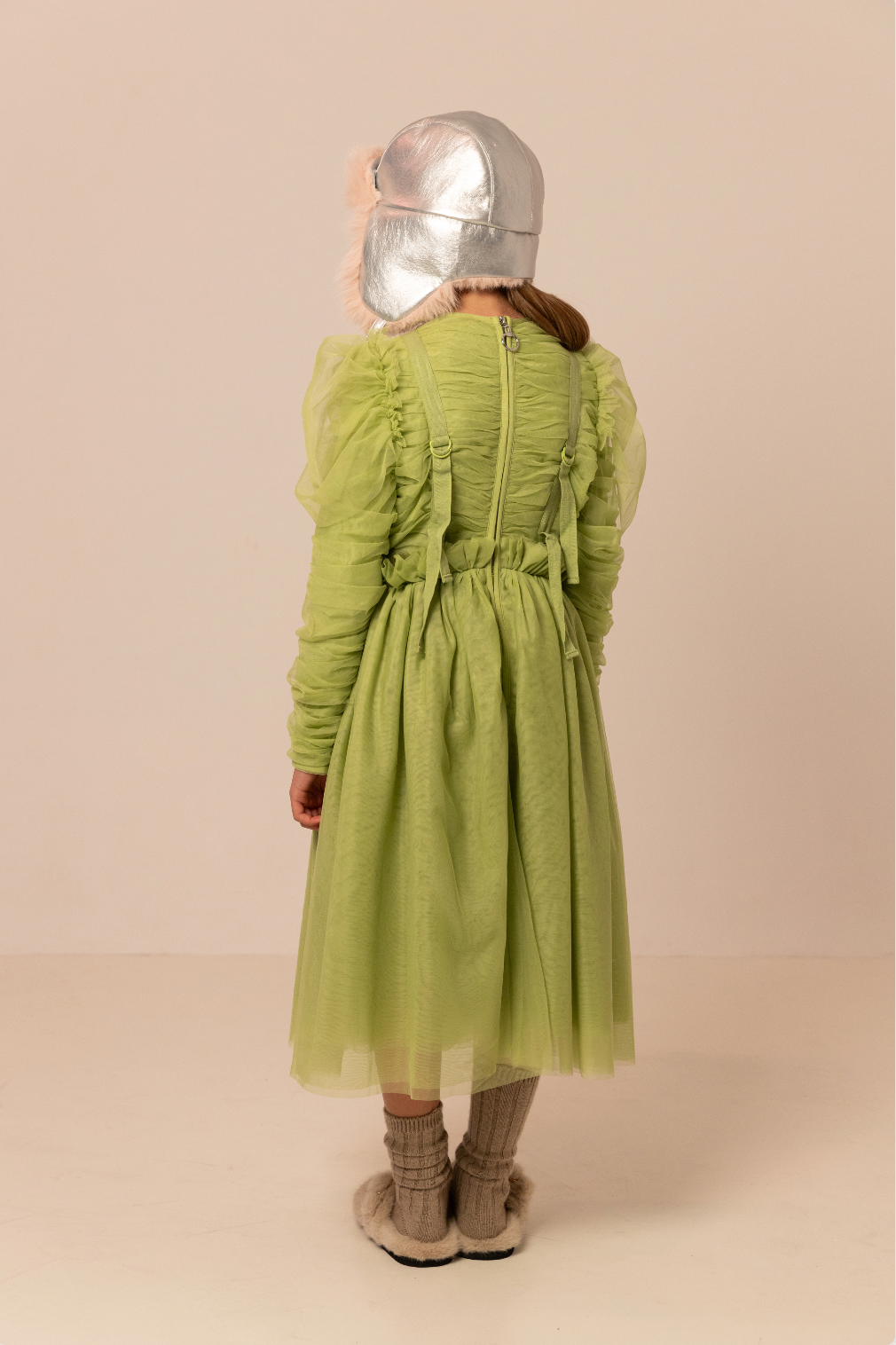 AVA DRESS GREEN