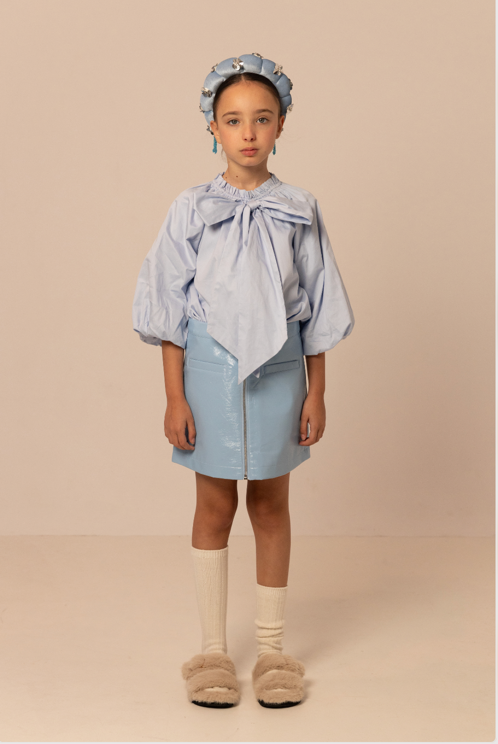 AMELIA SKIRT BLUE