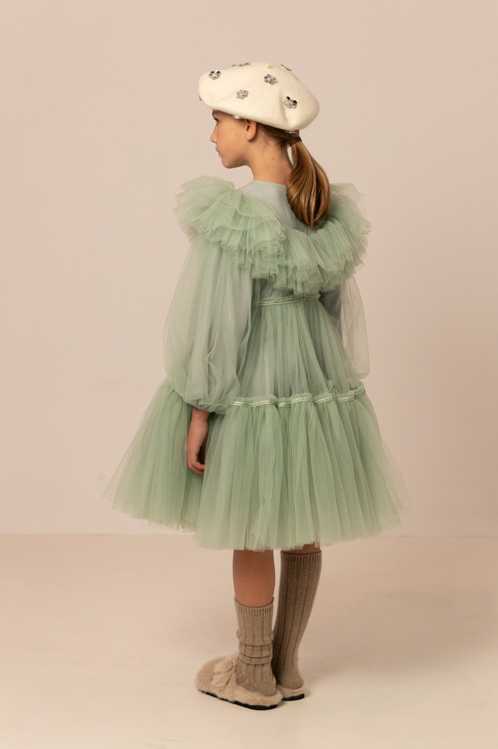 ZOE DRESS GREEN