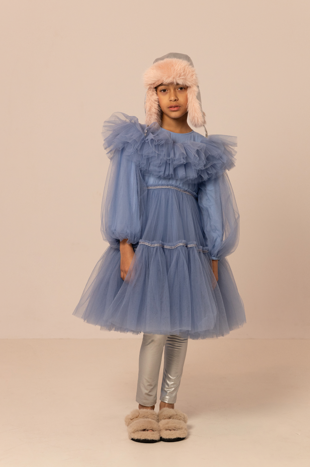ZOE DRESS BLUE