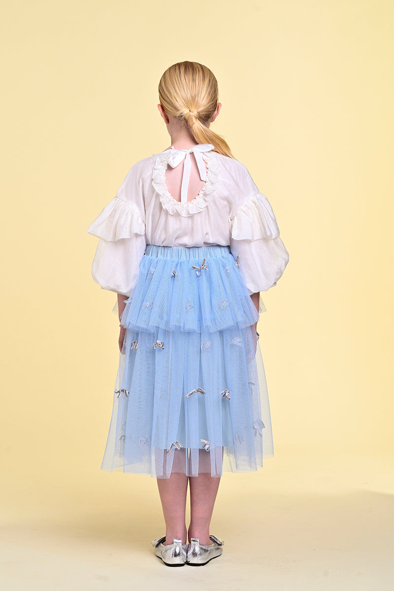 ROSE SKIRT BLUE