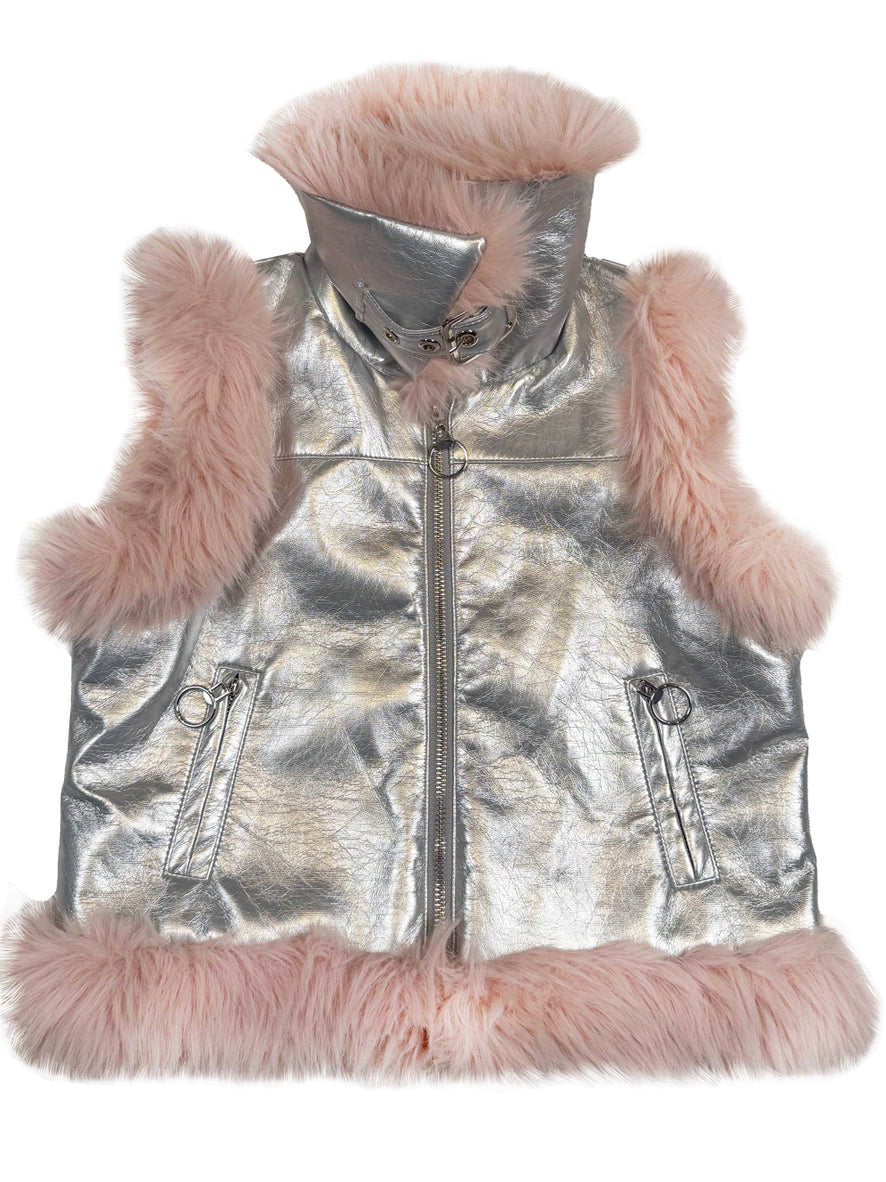 GINA VEST SILVER