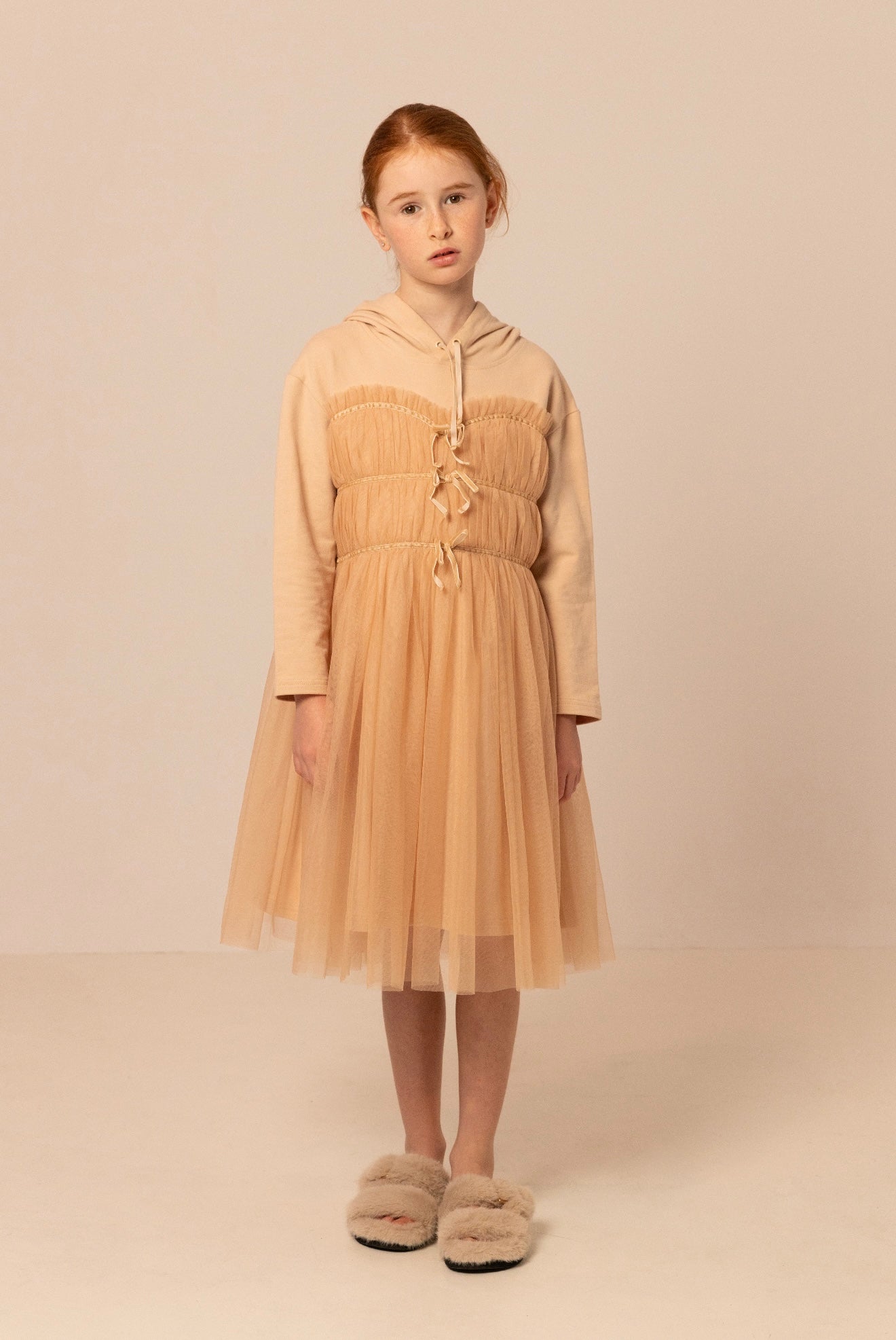 ENA DRESS BEIGE