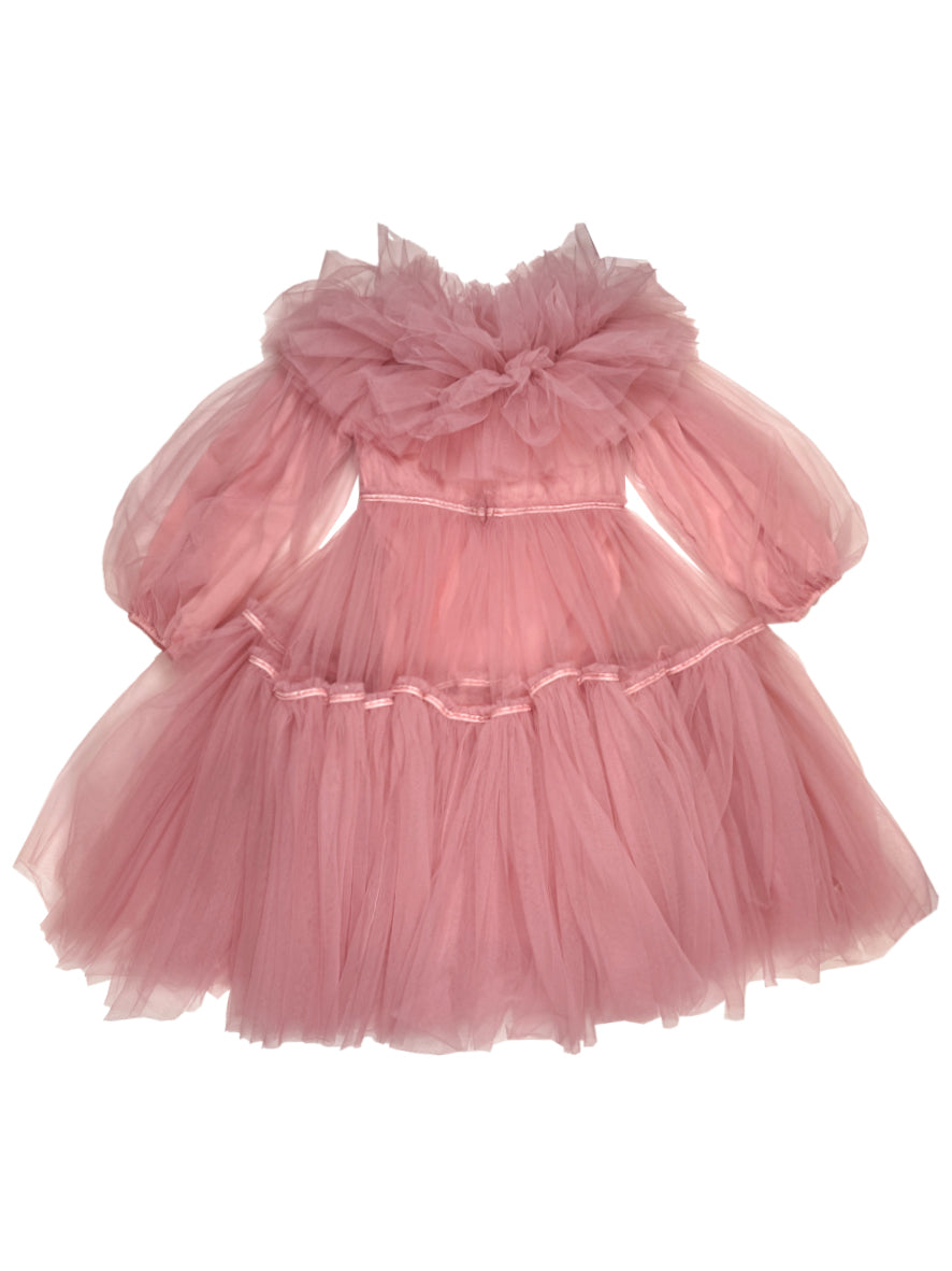 ZOE DRESS PINK - LONG
