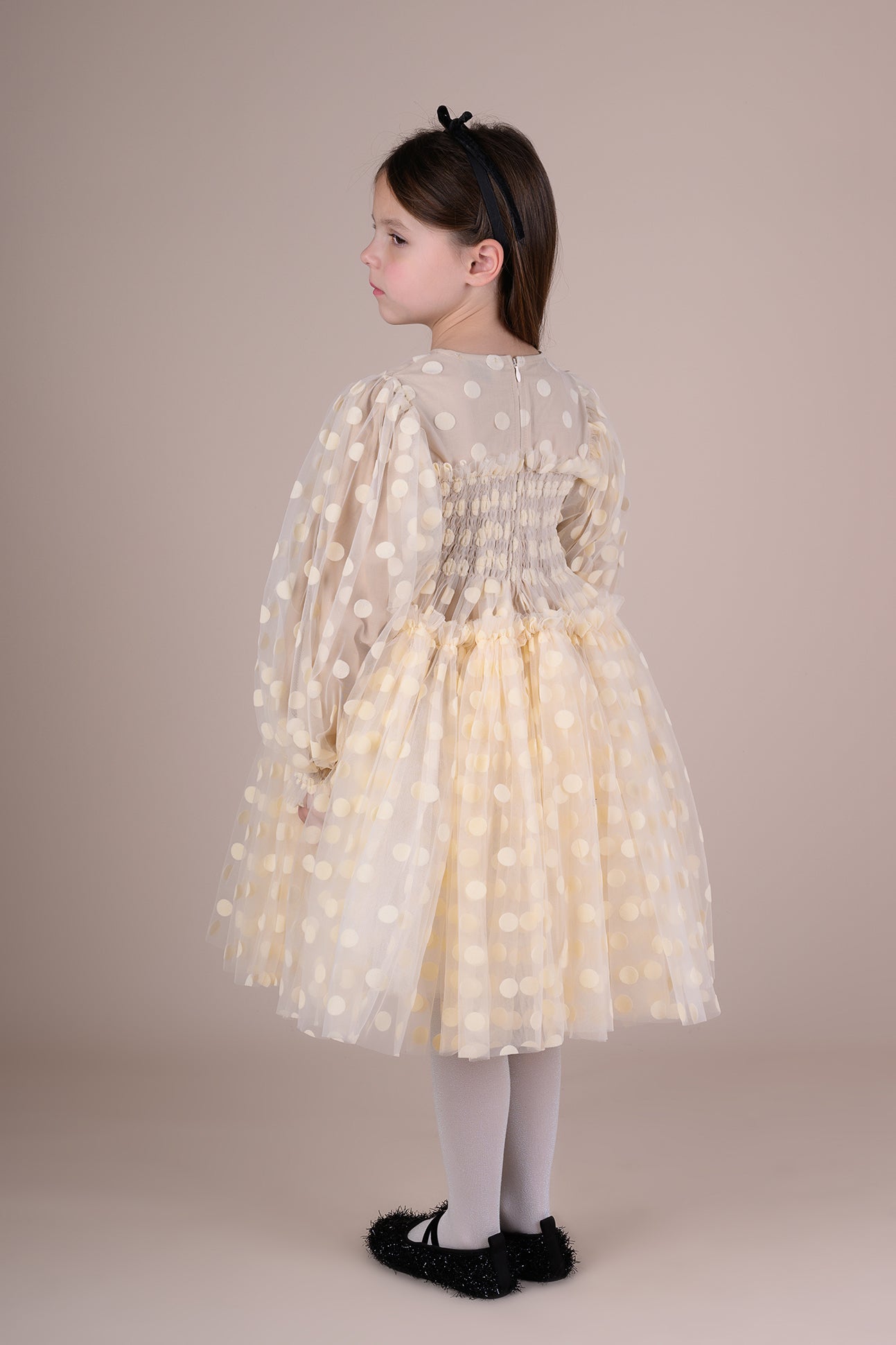 RONNIE DRESS ECRU