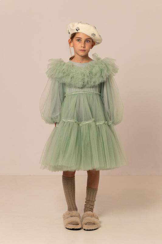 ZOE DRESS GREEN