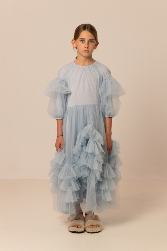 TANIA DRESS BLUE