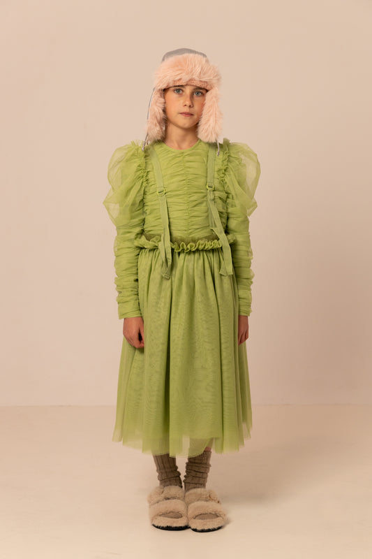AVA DRESS GREEN
