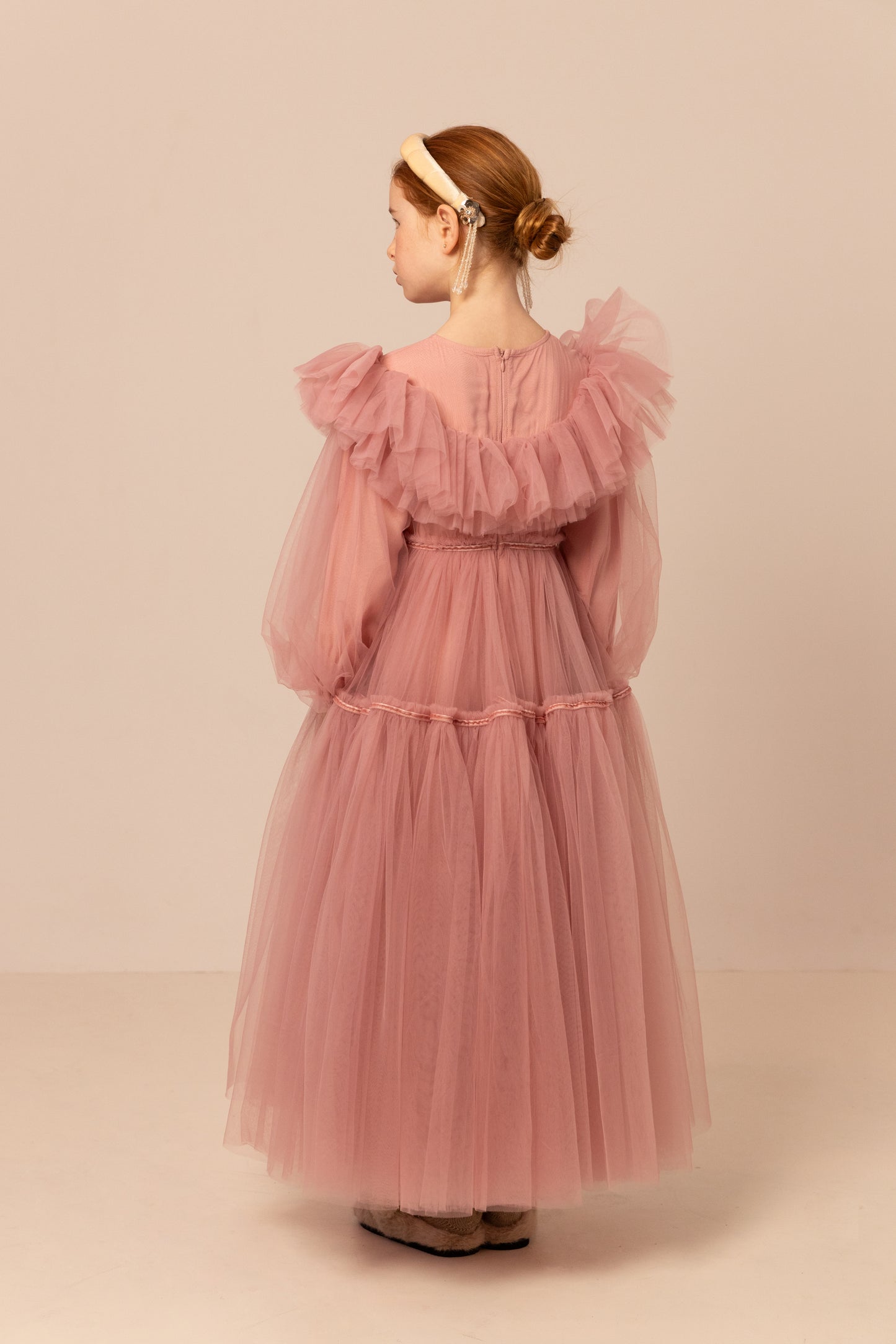 ZOE DRESS PINK - LONG