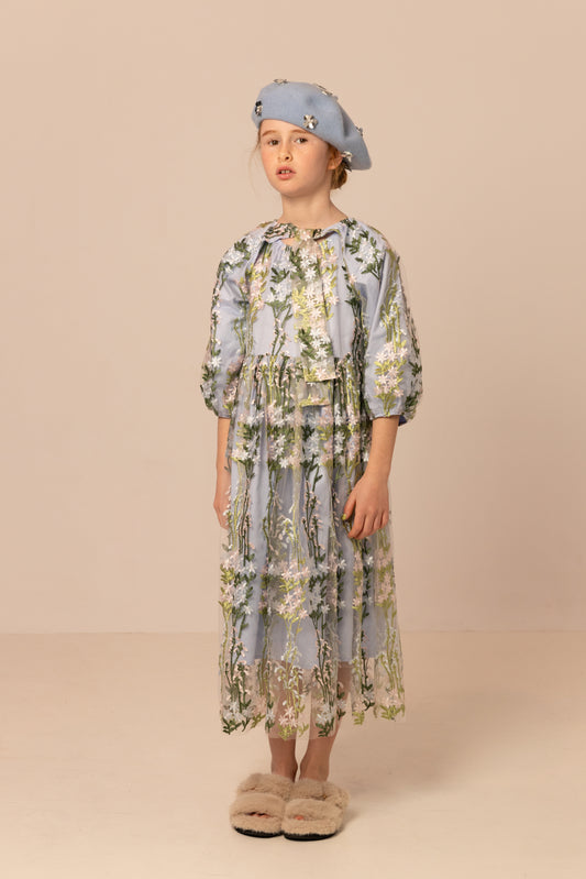 MINA DRESS BLUE