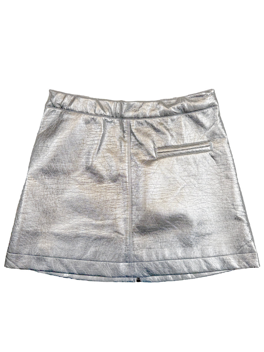 AMELIA SKIRT SILVER