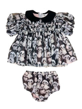 Load image into Gallery viewer, Panda Dress With Bloomers
