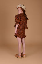 Load image into Gallery viewer, Animal Blouse Rust
